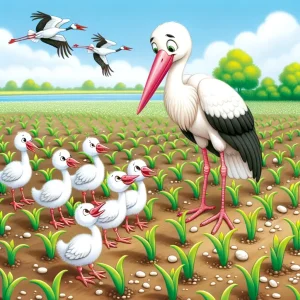 The-Farmer-and-the-Stork-Aesops-Fables