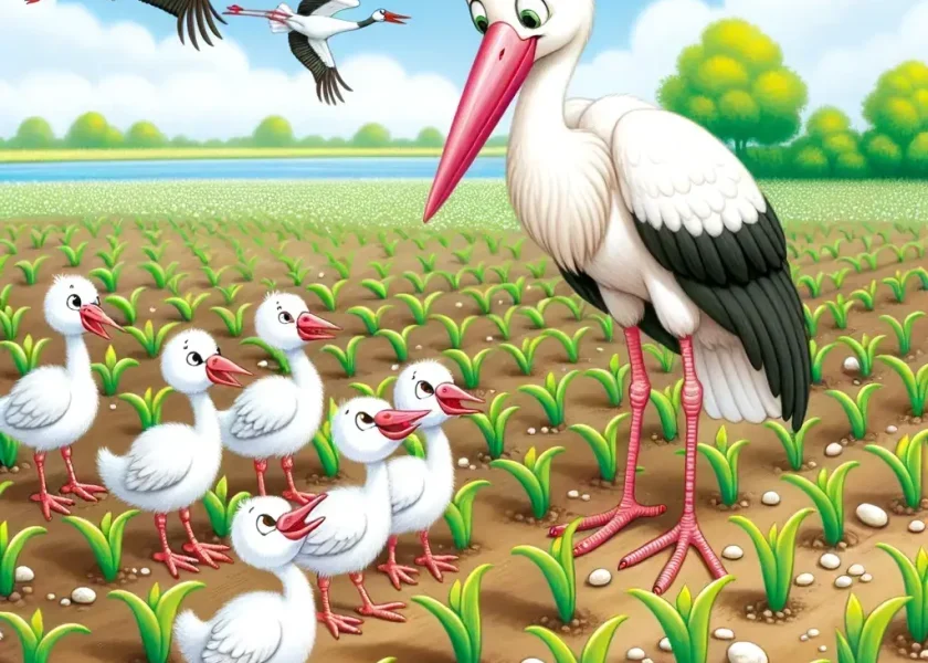 The-Farmer-and-the-Stork-Aesops-Fables