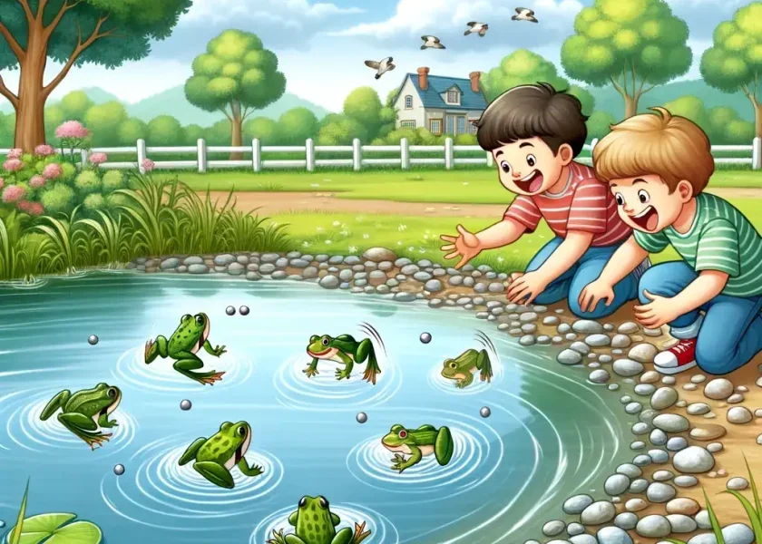 The Boys and the Frogs - Aesop's Fables