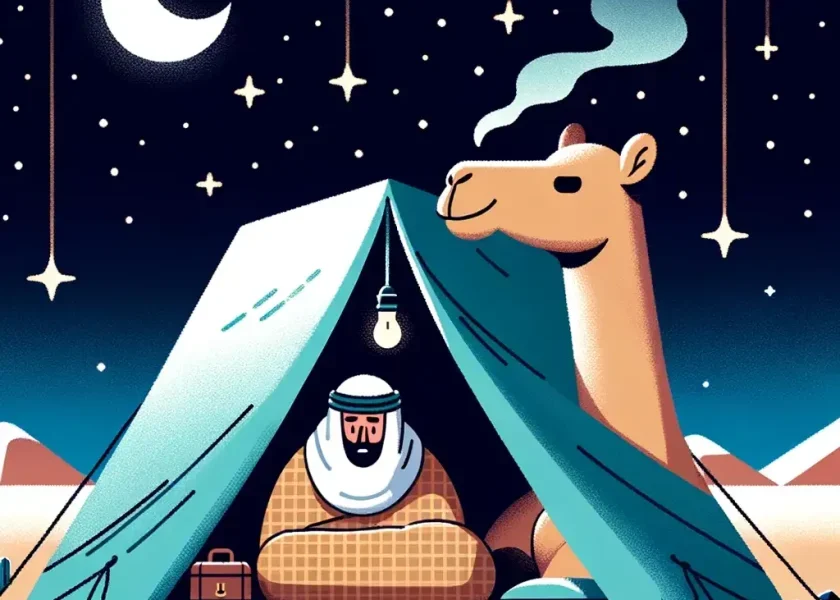 The Camel and the Arab - An Aesop's Fable
