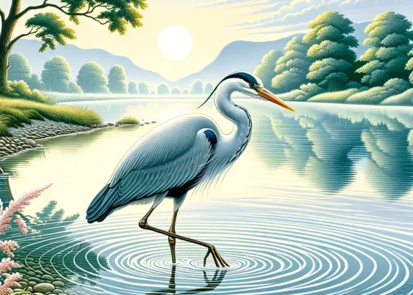 The Heron – Aesop’s Fables