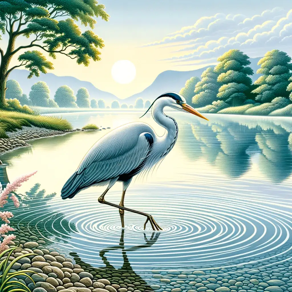 The Heron – Aesop’s Fables