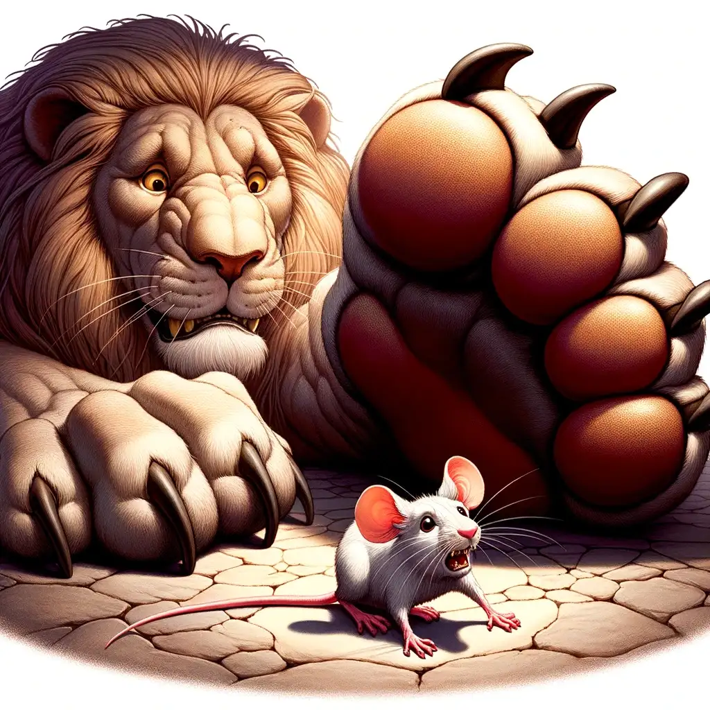 The Lion and the Mouse – Aesop’s Fables