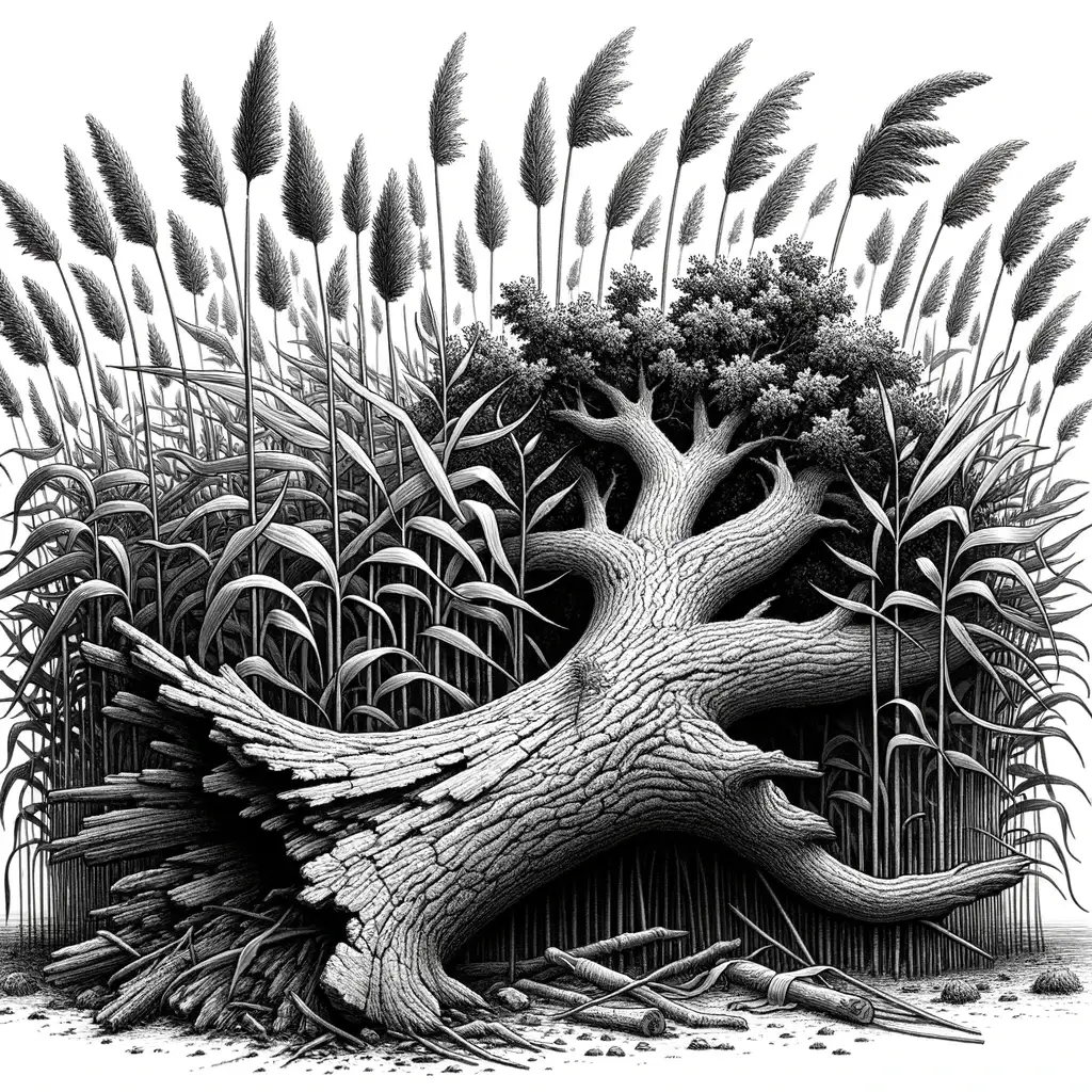 The Oak and the Reeds – Aesop’s Fables