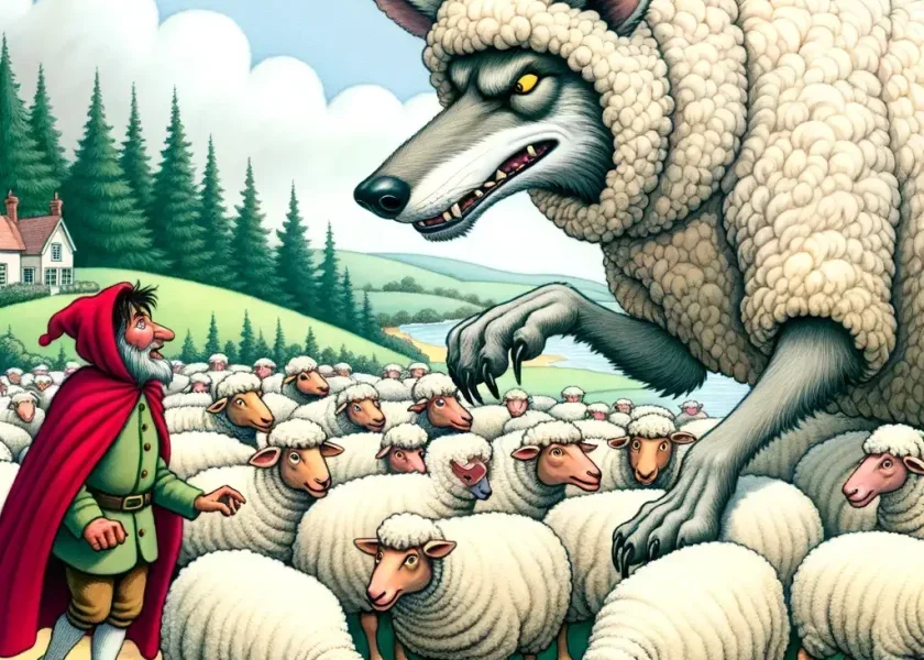 The Wolf in Sheep’s Clothing – Aesop’s Fables